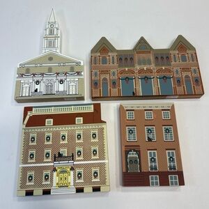 The Cats Meow New York Christmas Series 1995 Lot Of 4